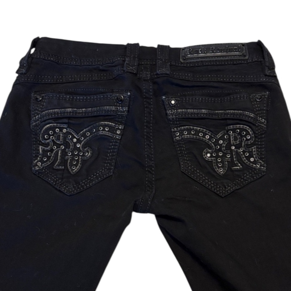 NWOT Rock Revival Black Women's Low Rise Skinny Jeans